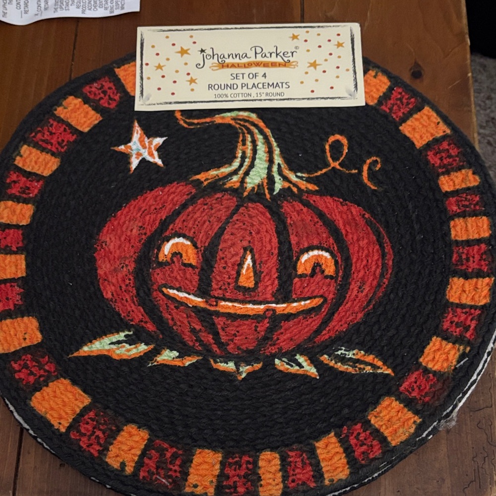 Johanna Parker Jack O Lantern Placemats